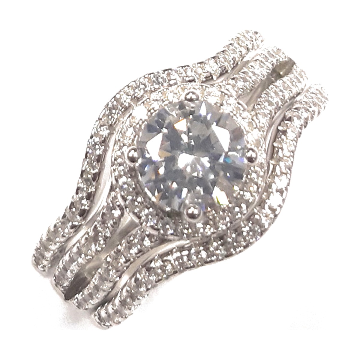 Ladies 3 Pc wedding set Rings RW-170