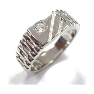 Men’s Silver Ring with C.Z stone RM-115