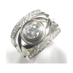Ladies Ring with C.Z RCZ-1152
