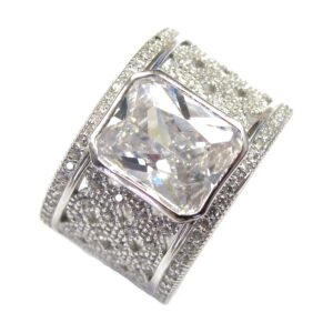 Ladies Ring with C.Z RMS-1402