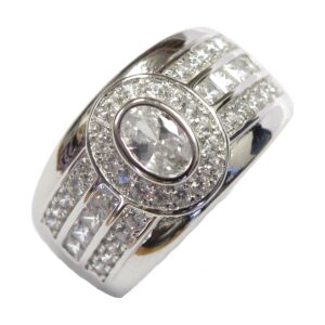 Ladies Ring with C.Z RMS-1410