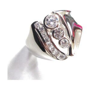 Ladies Ring with C.Z RCZ-1111