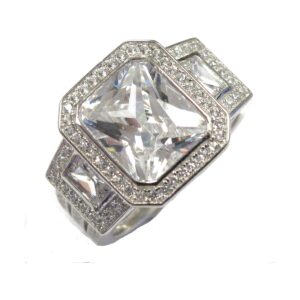Ladies Ring with C.Z RMS-1408