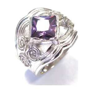 Ladies Ring with C.Z RCZ-1095