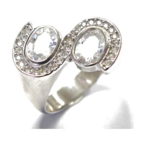 Ladies Ring with C.Z RCZ-1108