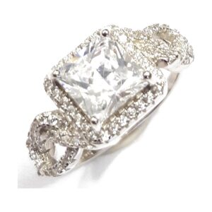 Ladies Ring with C.Z RCZ-1563