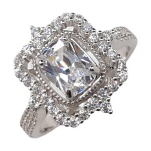 Ladies C.Z RING RCZ-1567/W