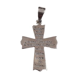 925 Sterling Silver Plain Cross PCR-516