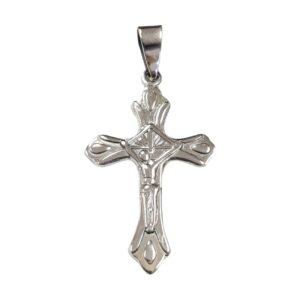 925 Sterling Silver Plain Cross PCR-513