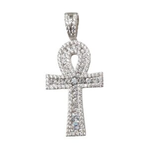 925 Sterling Silver C.Z Cross PCR-602