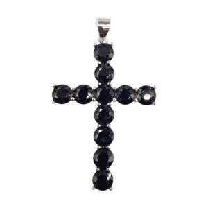 925 Sterling Silver C.Z Cross PCR-914