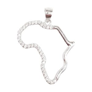 925 Sterling Silver C.Z Pendant P-901