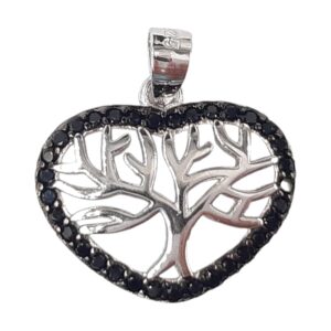 925 Sterling Silver C.Z Pendant TOL-466/B
