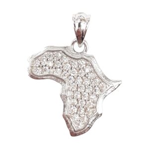 925 Sterling Silver C.Z Pendant P-900