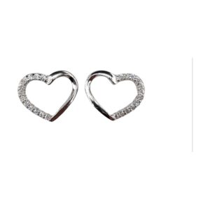 925 Sterling Silver C.Z Earrings E-627