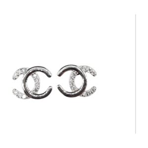 925 Sterling Silver C.Z Earrings E-624