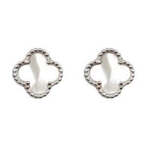 925 Sterling Silver C.Z Earrings E-723/W