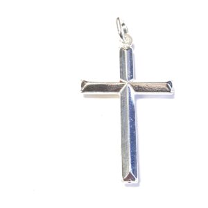 925 Sterling Silver Plain Cross PCR-321