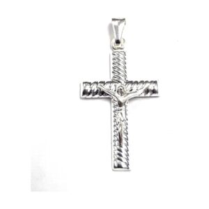 925 Sterling Silver Plain Cross PCR-402