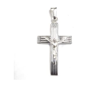 925 Sterling Silver Plain Cross PCR-401