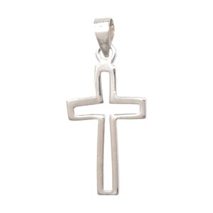 925 Sterling Silver Plain Cross PCR-961