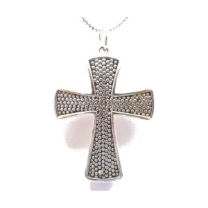 925 Sterling Silver Plain Cross PCR-215