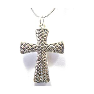 925 Sterling Silver Plain Cross PCR-216