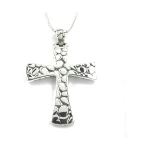 925 Sterling Silver Plain Cross PCR-135