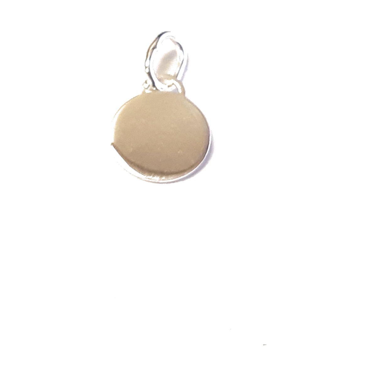925 Sterling Silver plain round Disc PDRND-10MM