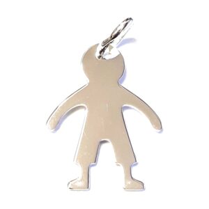 925 Sterling Silver plain pendant PDC-300