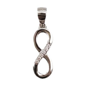 925 Sterling Silver C.Z Pendant INF-216