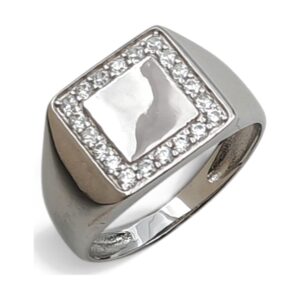 Men’s C.Z signet Ring RM-211