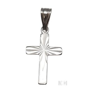 925 Sterling Silver Plain Cross PCR-966