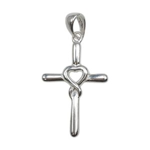 925 Sterling Silver Plain Cross PCR-986