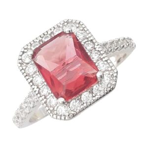 925 Sterling Silver C.Z Ladies Ring RCZ-1046