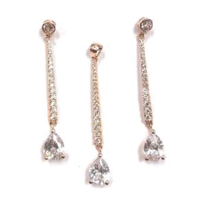 925 Sterling Silver Earrings & Pendant Set E/P-502