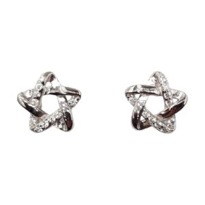 925 Sterling Silver 9MM Star of David E-610