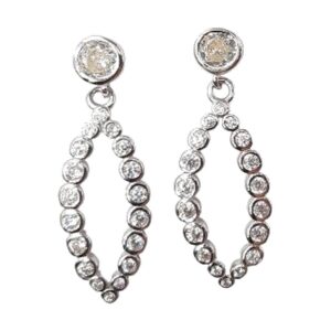 925 Sterling Silver Avavilable in Silver only E-657