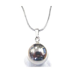 925 Sterling Silver Ball Pendant 18MM P-501