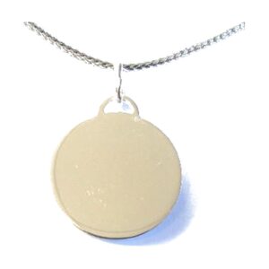 925 Sterling Silver Round Disc PDRND-23MM
