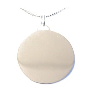 925 Sterling Silver Round Disc PDRND-30MM