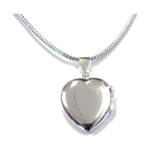 925 Sterling Silver Locket Pendant PLK-115