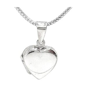 925 Sterling Silver Locket Plain PLK-118