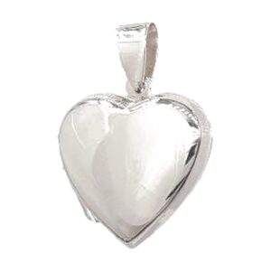 925 Sterling Silver Locket Plain PLK-122