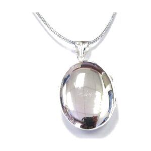 925 Sterling Silver Locket Pendant PLK-127
