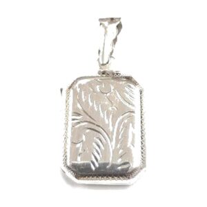 925 Sterling Silver Locket Pendant PLK-203