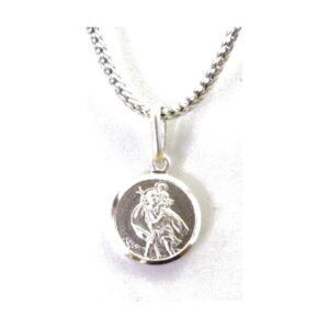 925 Sterling Silver Saint Christopher Pendant PSC-101