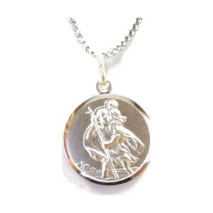 925 Sterling Silver Saint Christopher Pendant PSC-104