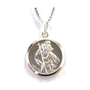 925 Sterling Silver Saint Christopher Pendant PSC-105