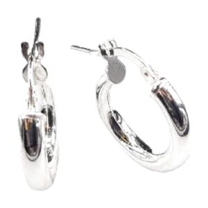 925 Sterling Silver Hoop Earrings EHP-3MM/16MM